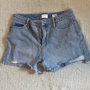 Time and Tru Light Blue Denim Shorts